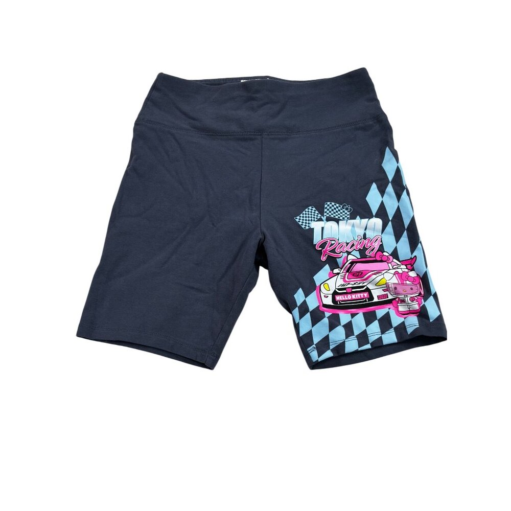 Hello Kitty Tokyo Racing Shorts XS Womens Sanrio Hybrid Apparel